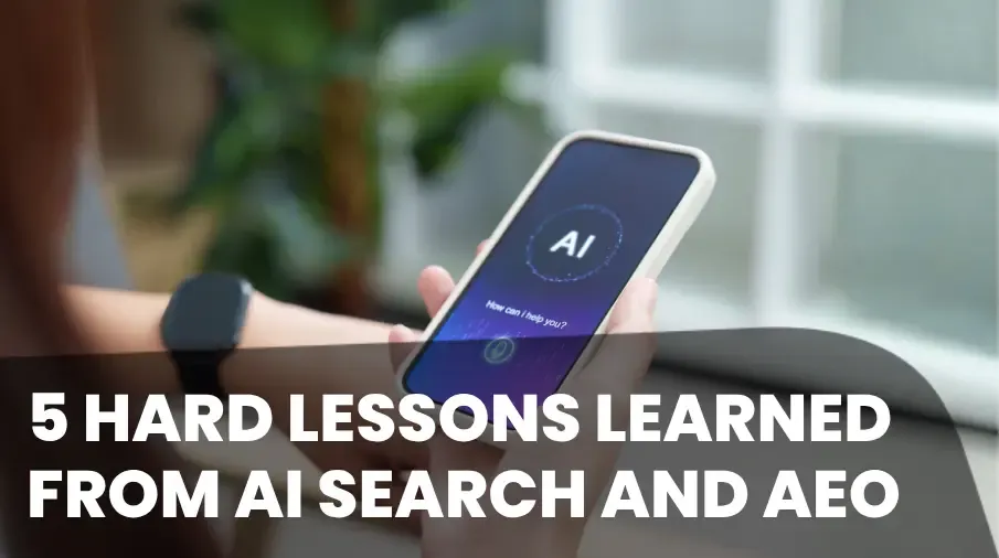 AI Search and AEO Blog Header